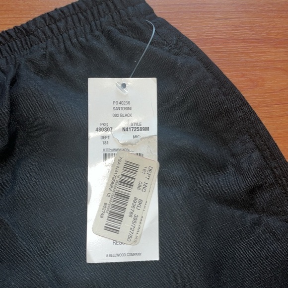 Napa Valley women’s black linen blend pull on trousers size 12 - Picture 7 of 10